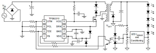 LED 驅(qū)動(dòng)器電路圖