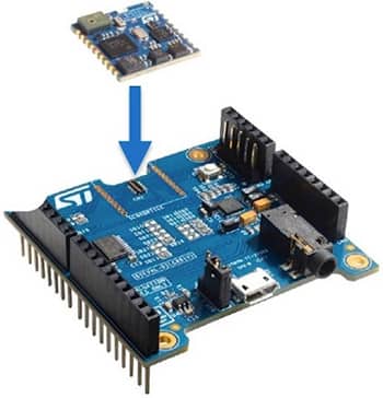 STMicroelectronics SensorTile core board STMicroelectronics SensorTile 核心板圖片